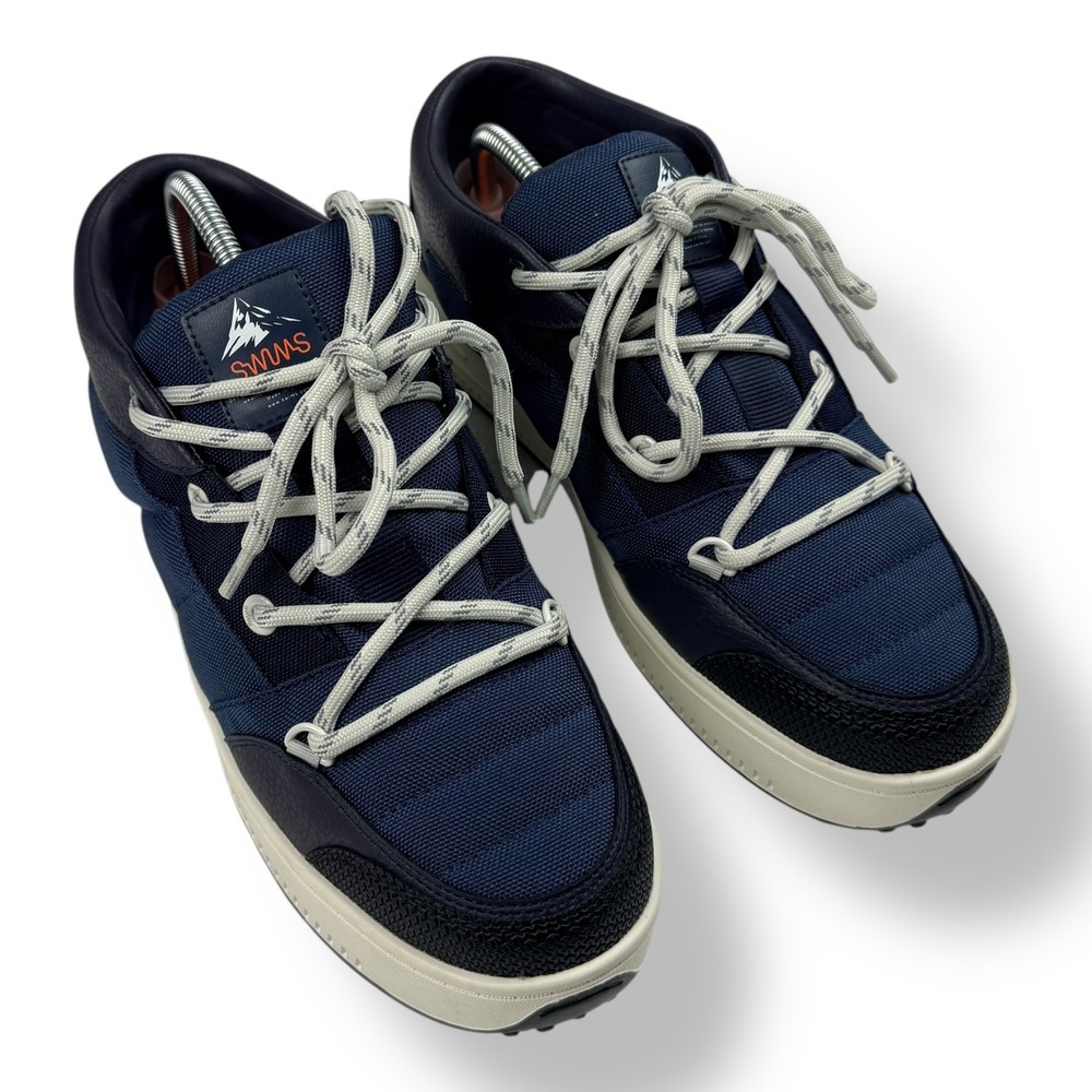 Swims Navy Blue Unisex Water Resistant Hybrid Sneaker Boots Mens 11 Womens 12.5